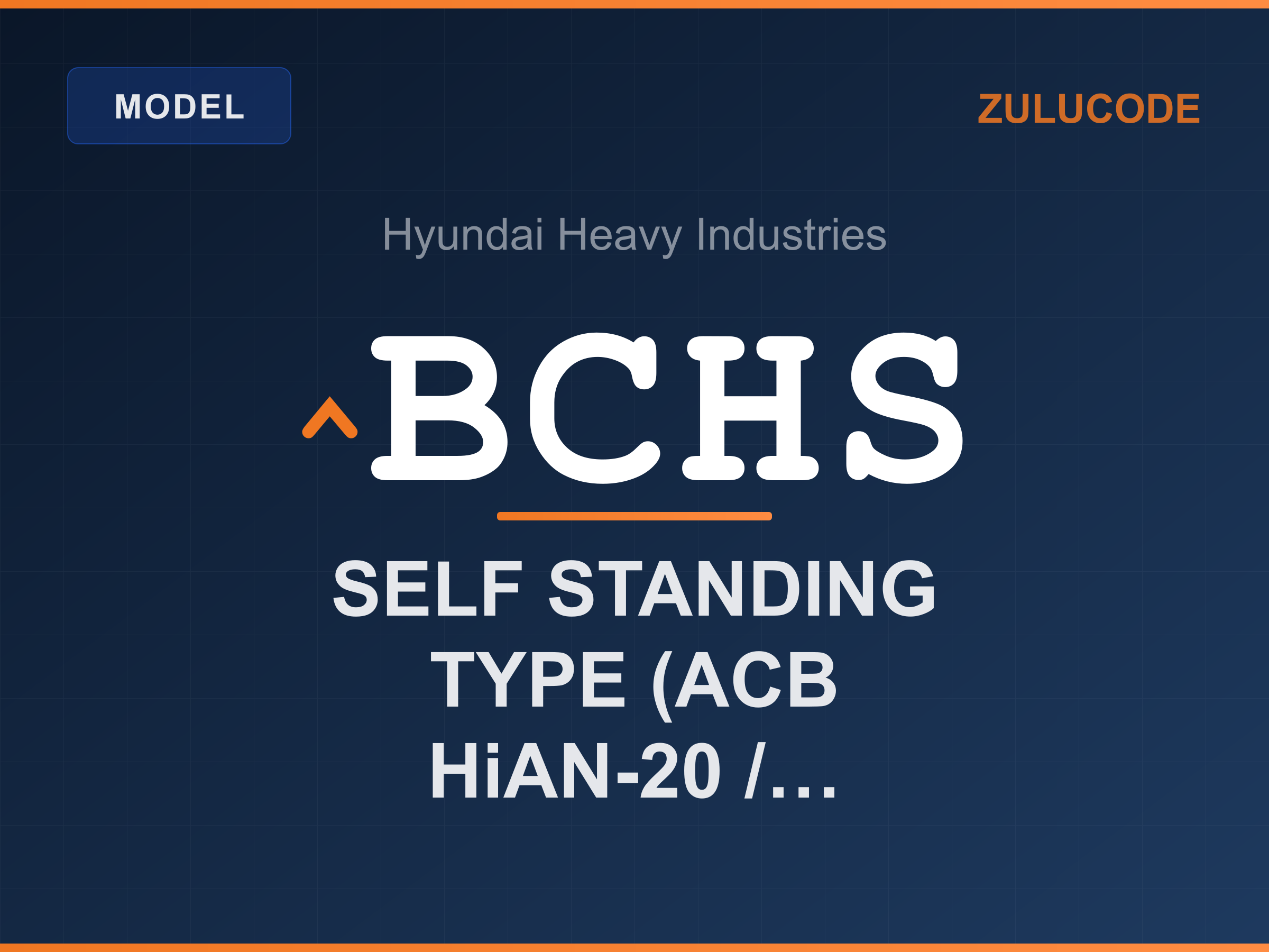 Reference card for ^BCHS