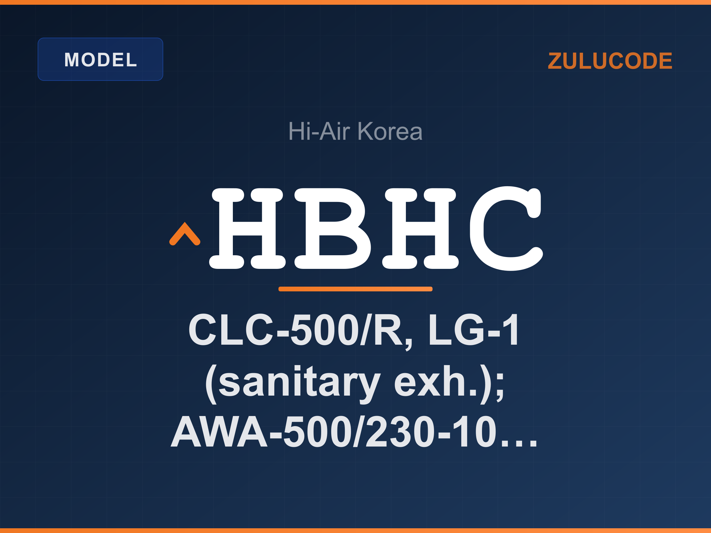 Reference card for ^HBHC
