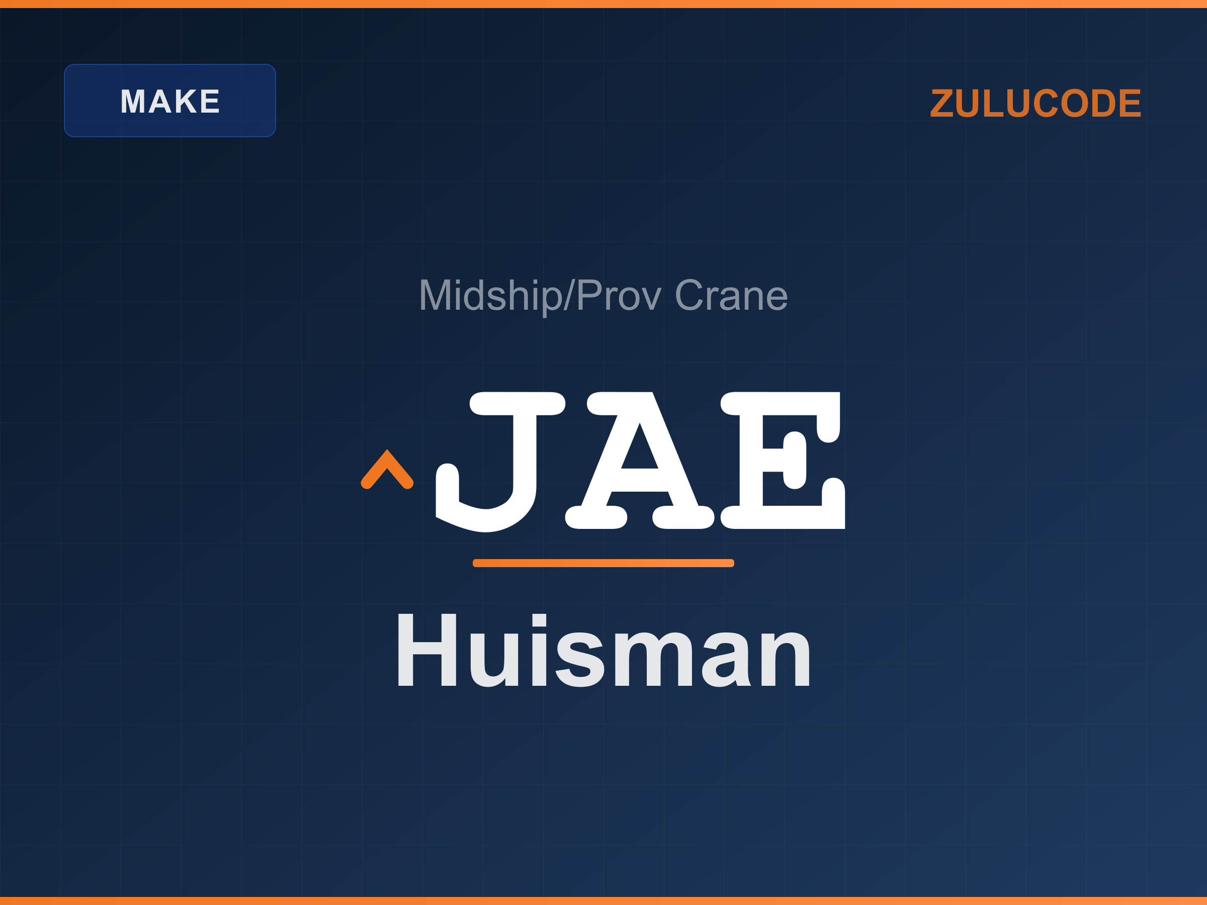 Reference card for ^JAE