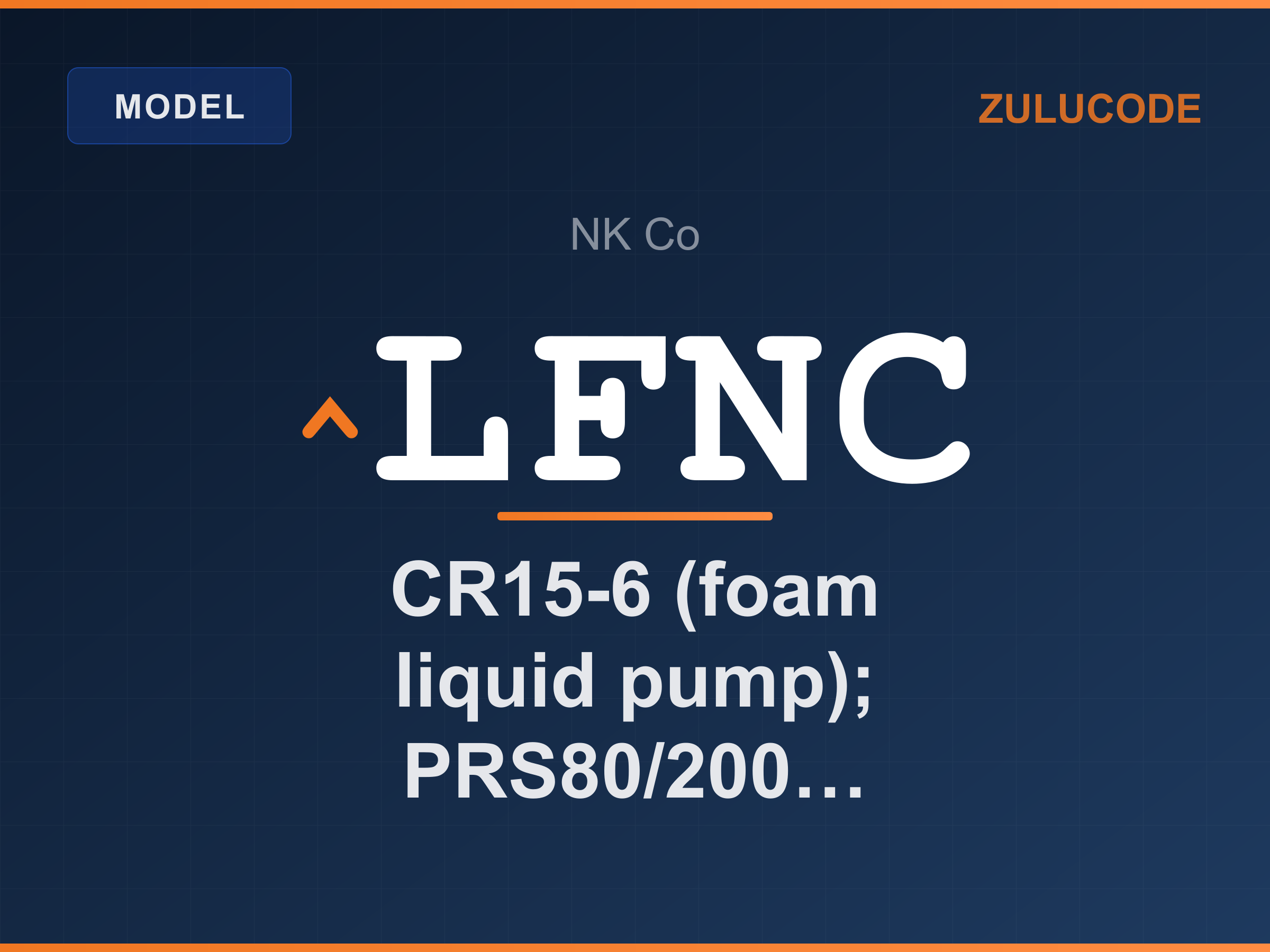 Reference card for ^LFNC