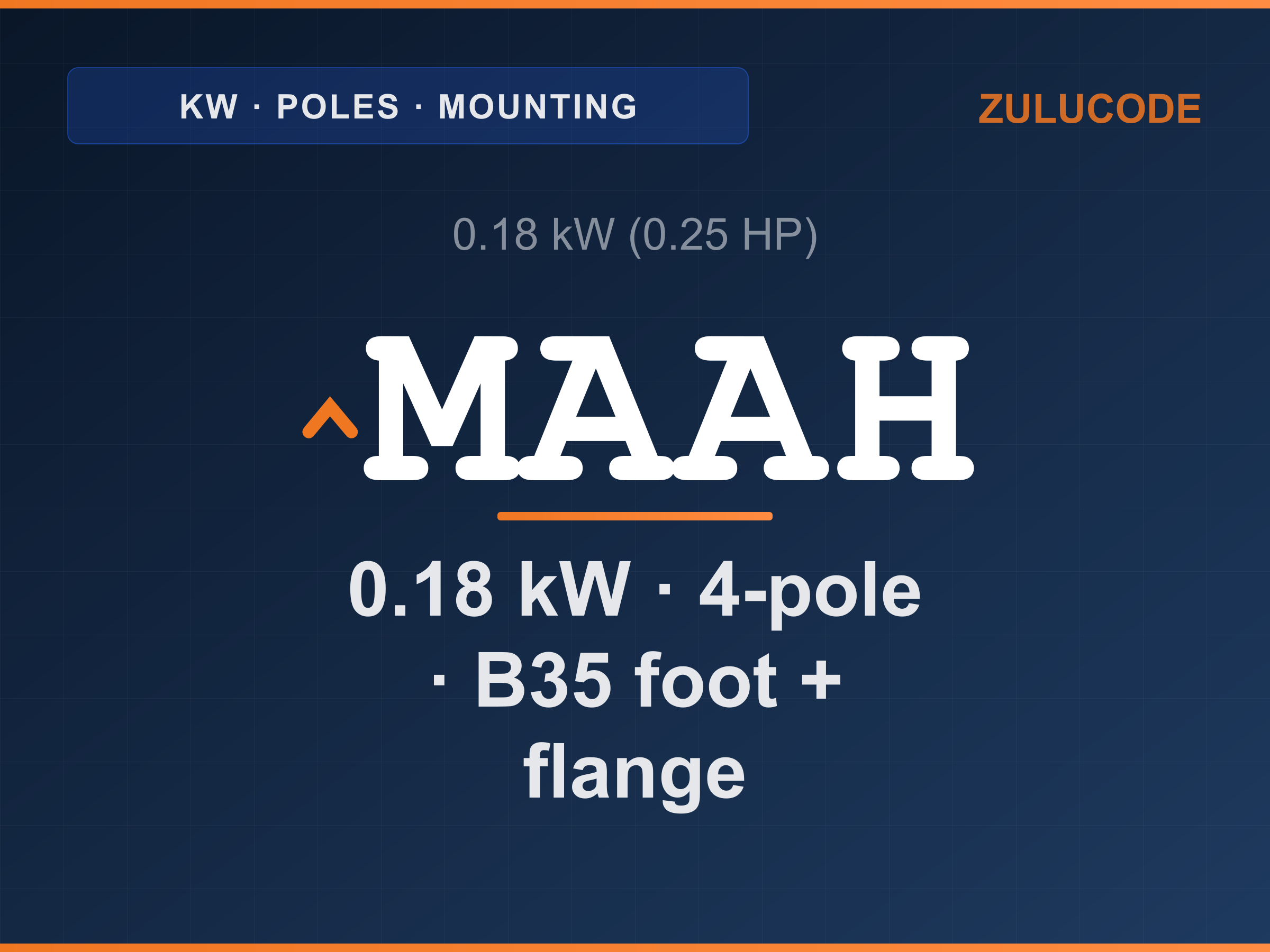 Reference card for ^MAAH