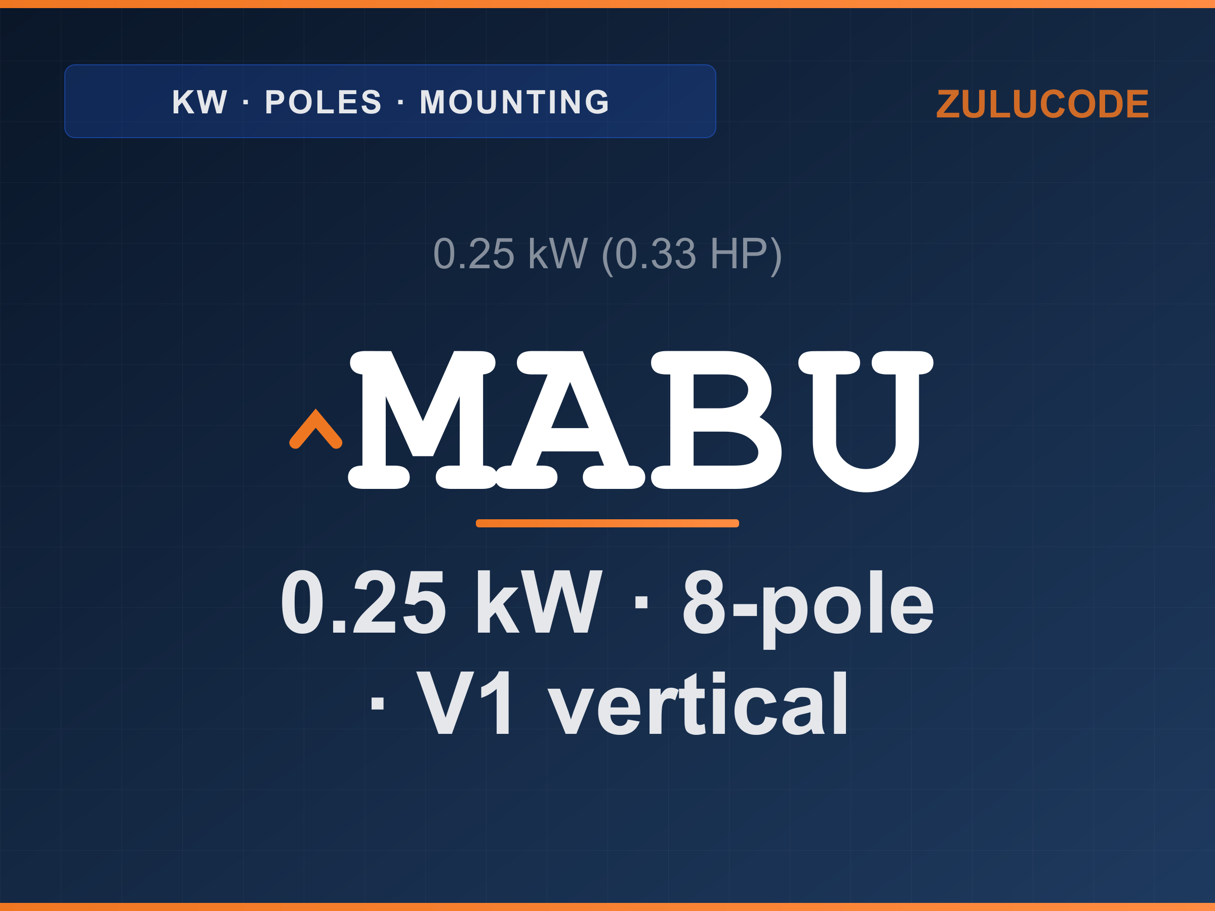 Reference card for ^MABU