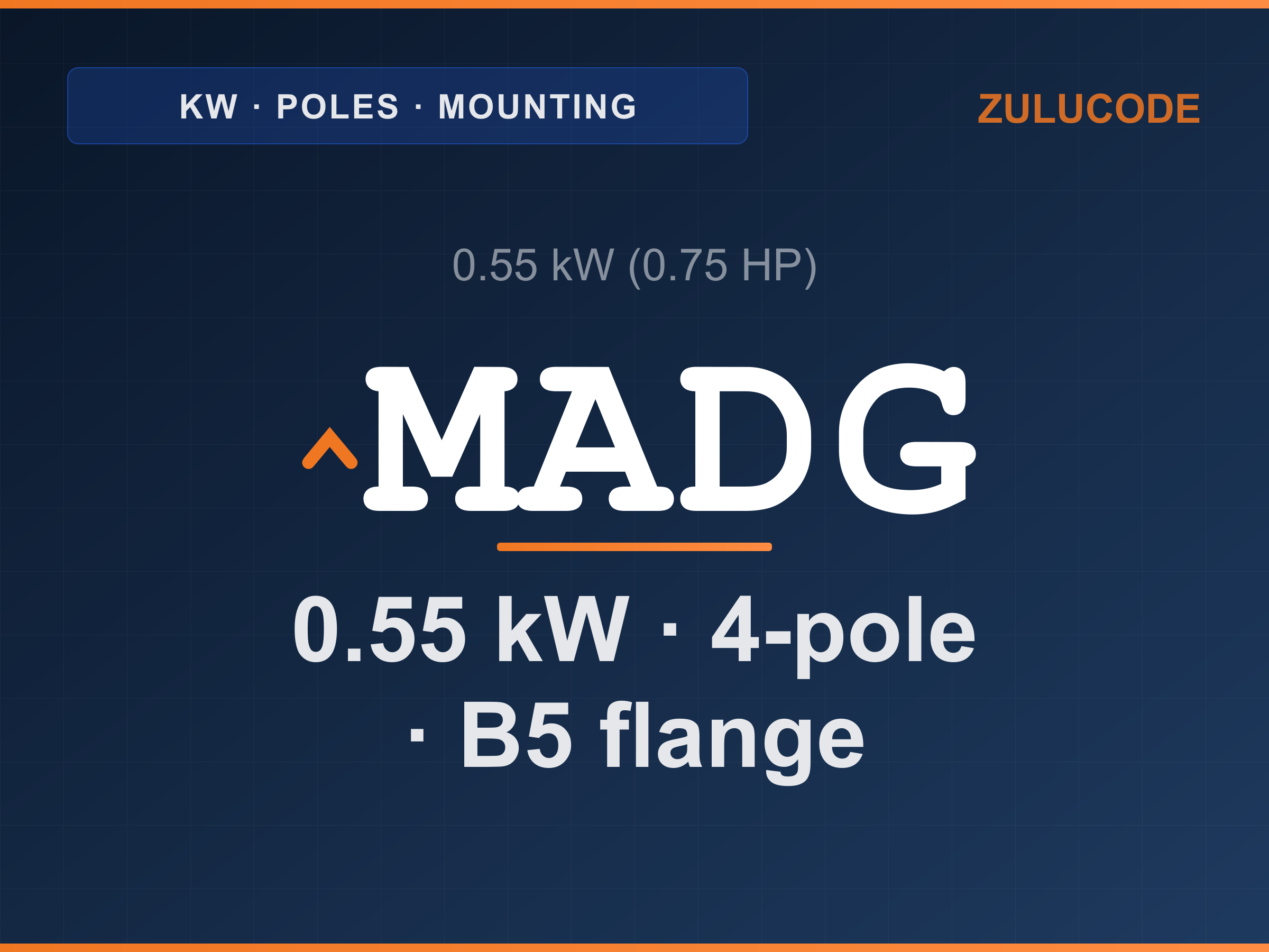 Reference card for ^MADG