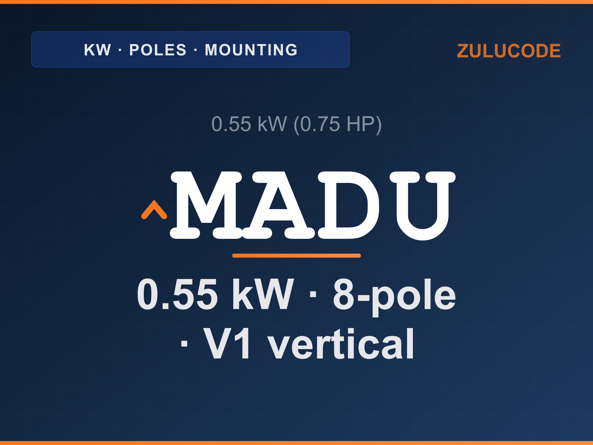 Reference card for ^MADU