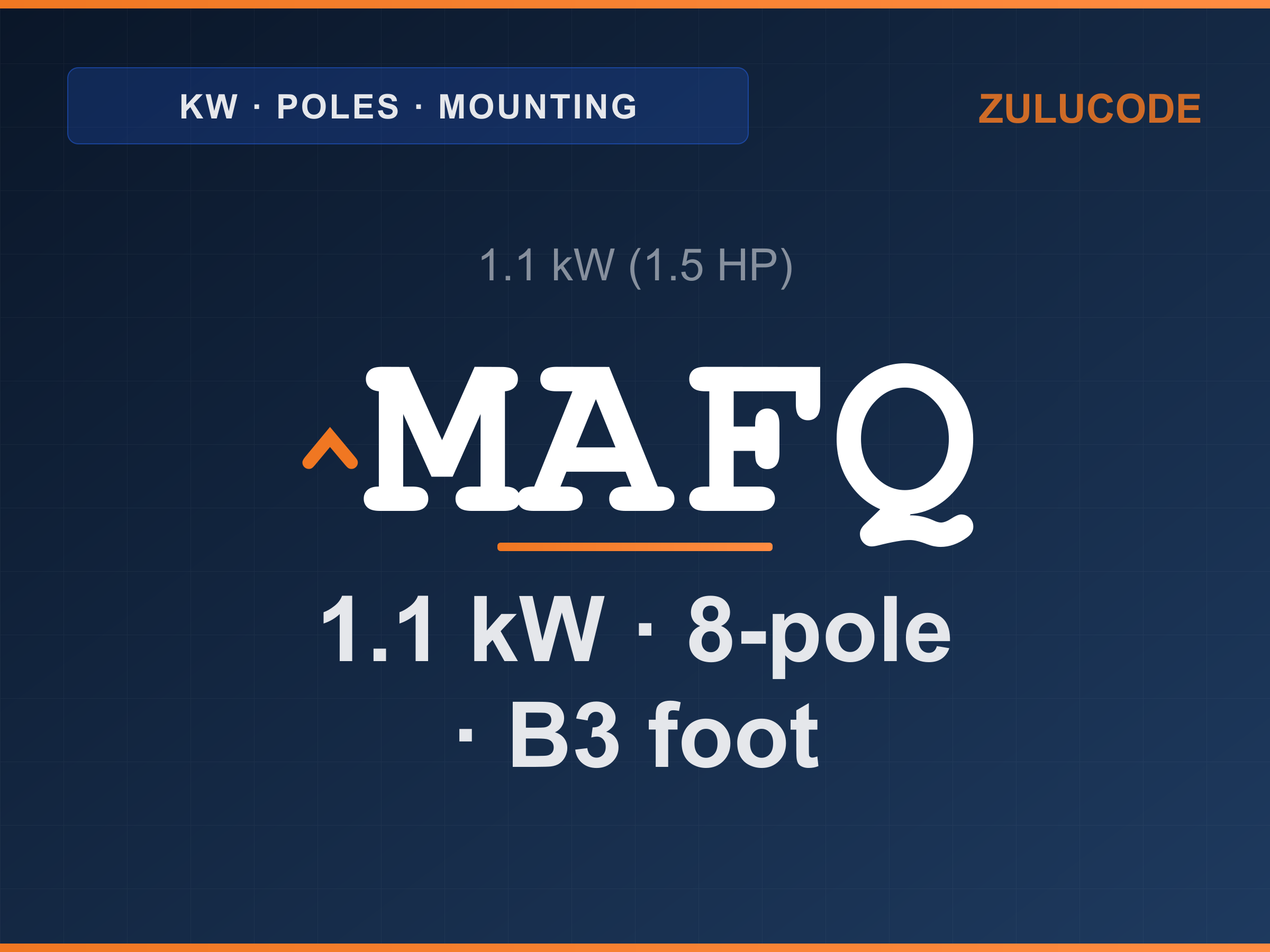 Reference card for ^MAFQ