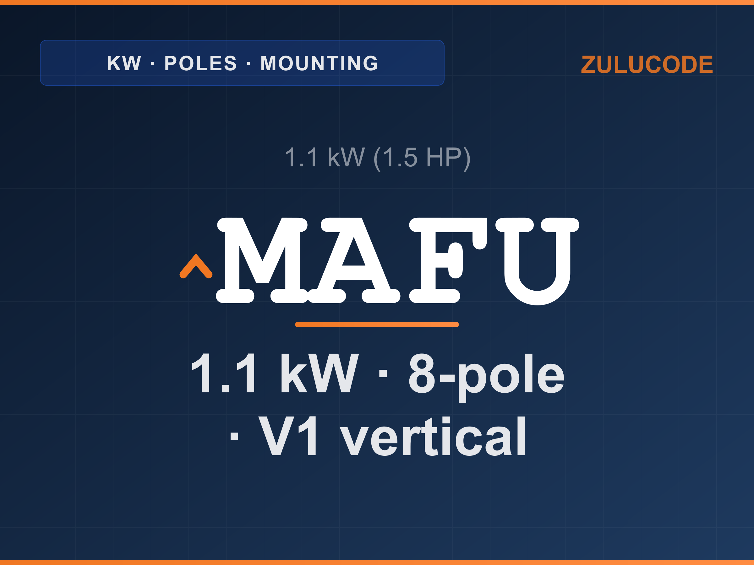 Reference card for ^MAFU