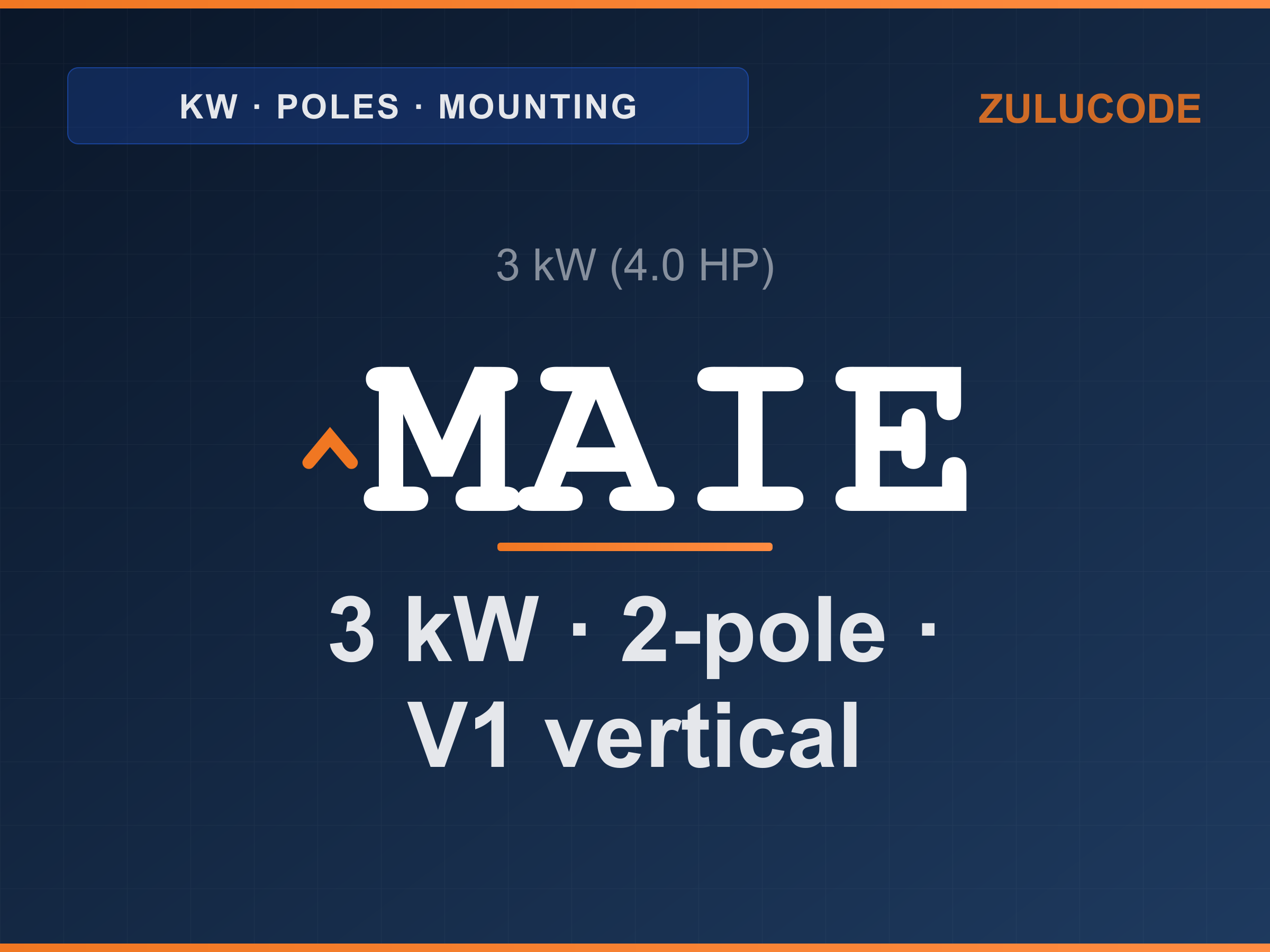 Reference card for ^MAIE