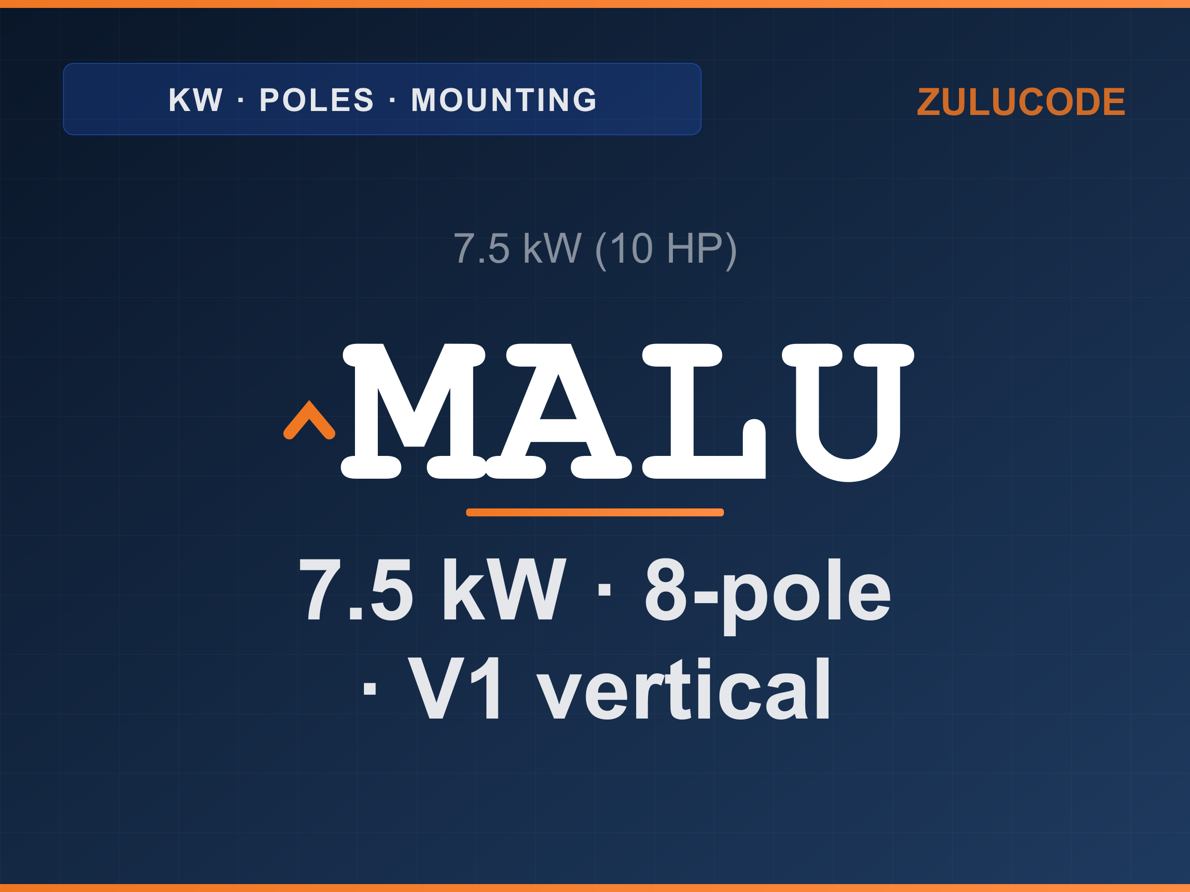 Reference card for ^MALU