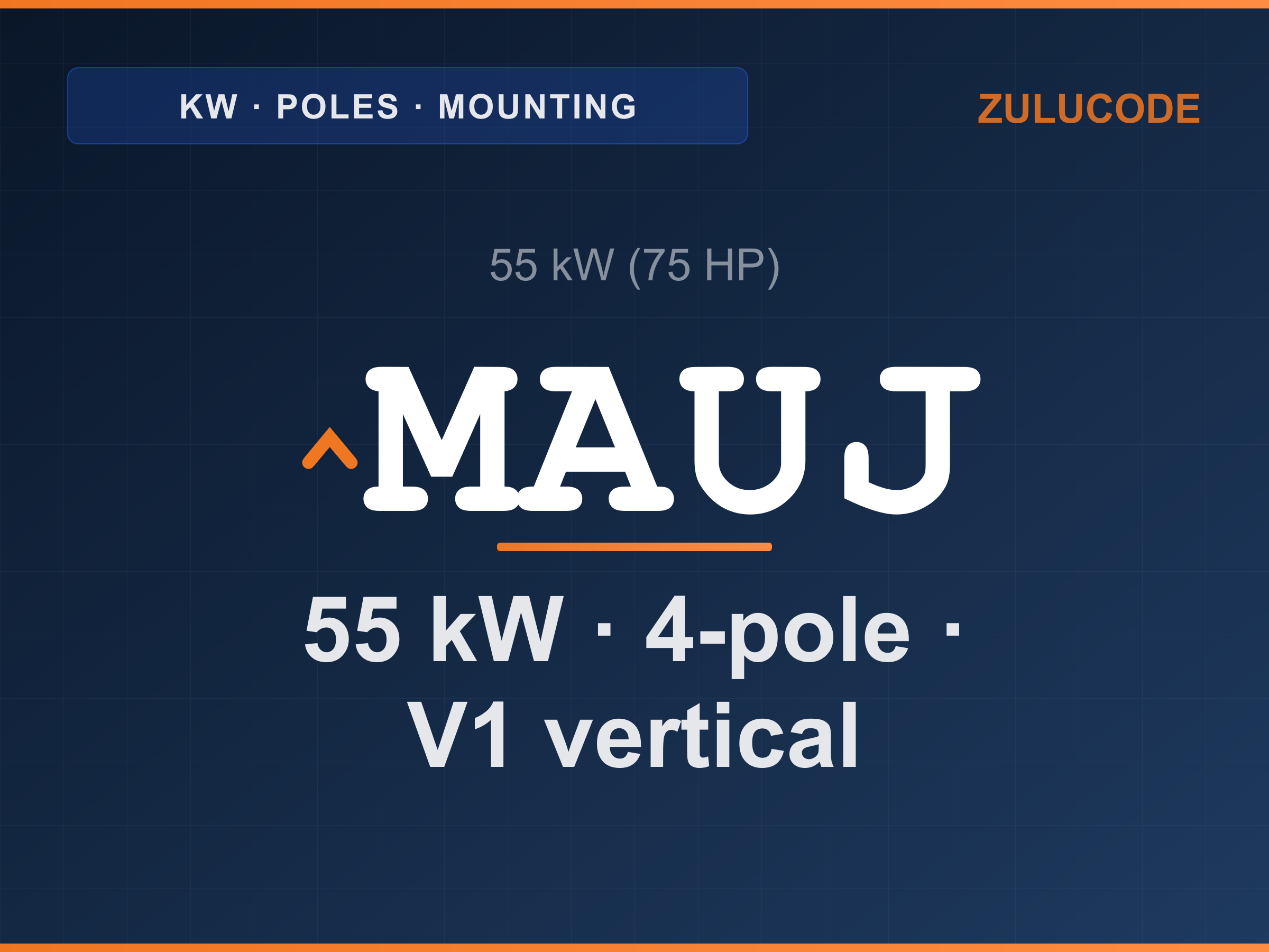 Reference card for ^MAUJ