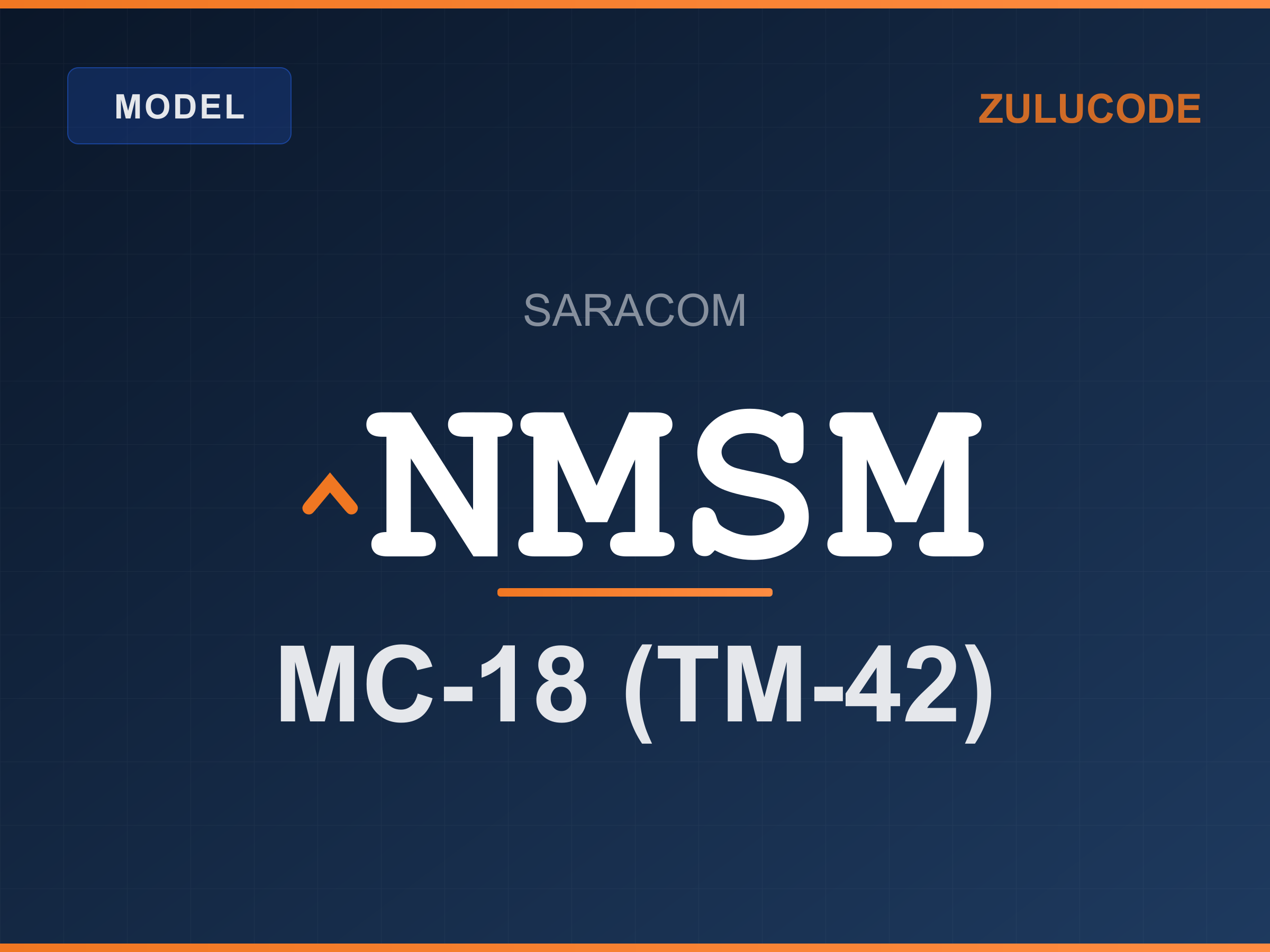 Reference card for ^NMSM