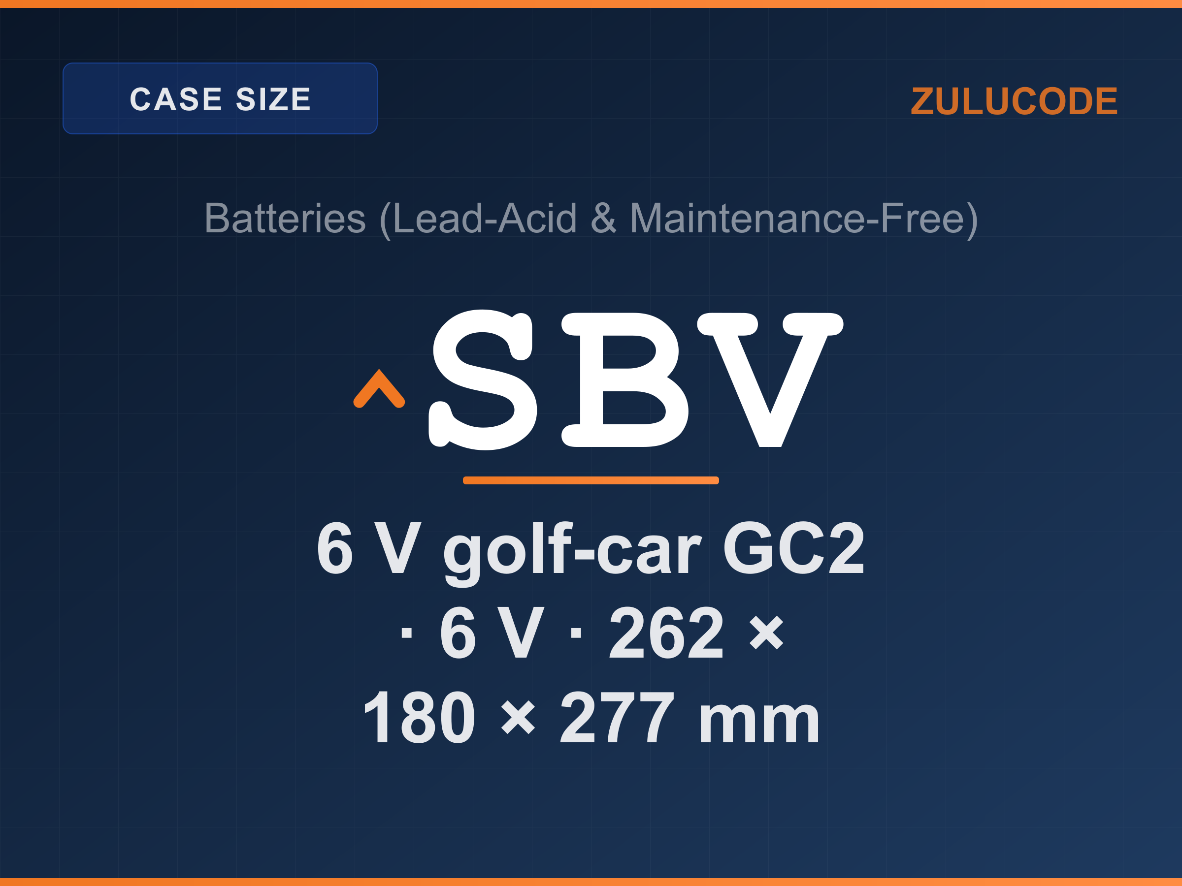 Reference card for ^SBV